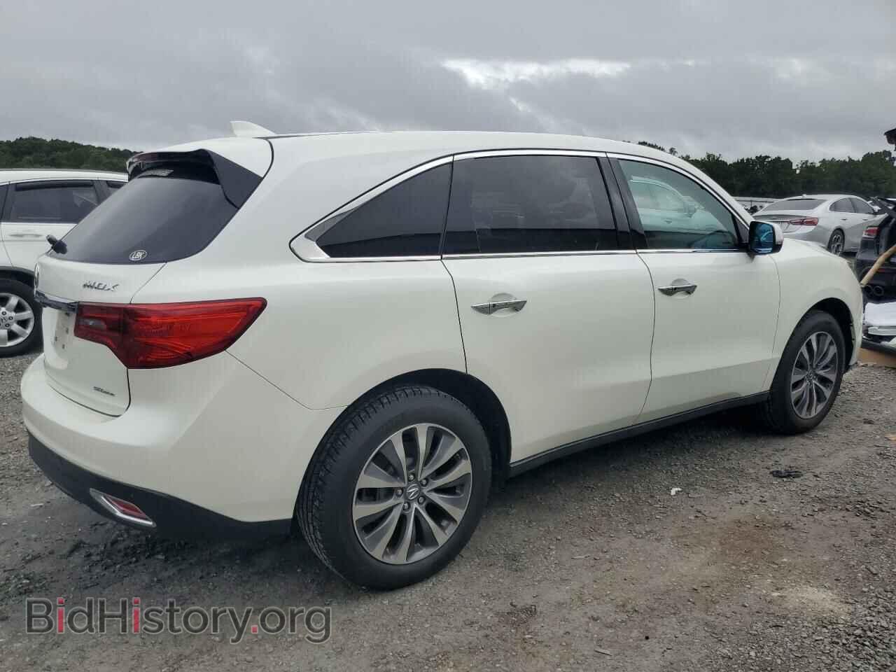2016 ACURA MDX - VIN: 5FRYD4H45GB016209 - Фото 3