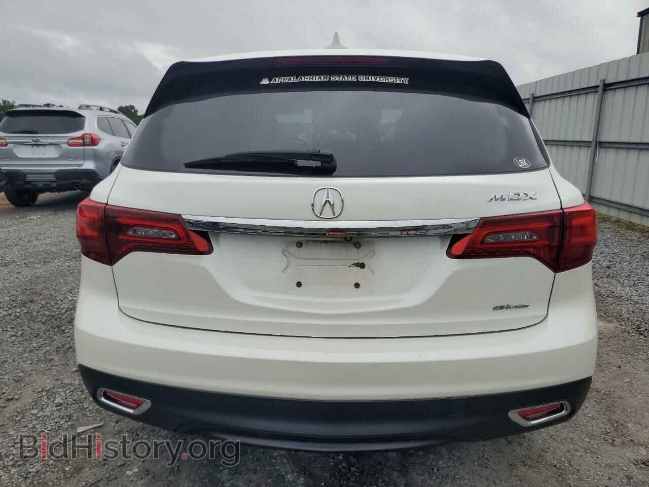 2016 ACURA MDX - VIN: 5FRYD4H45GB016209 - Фото 6