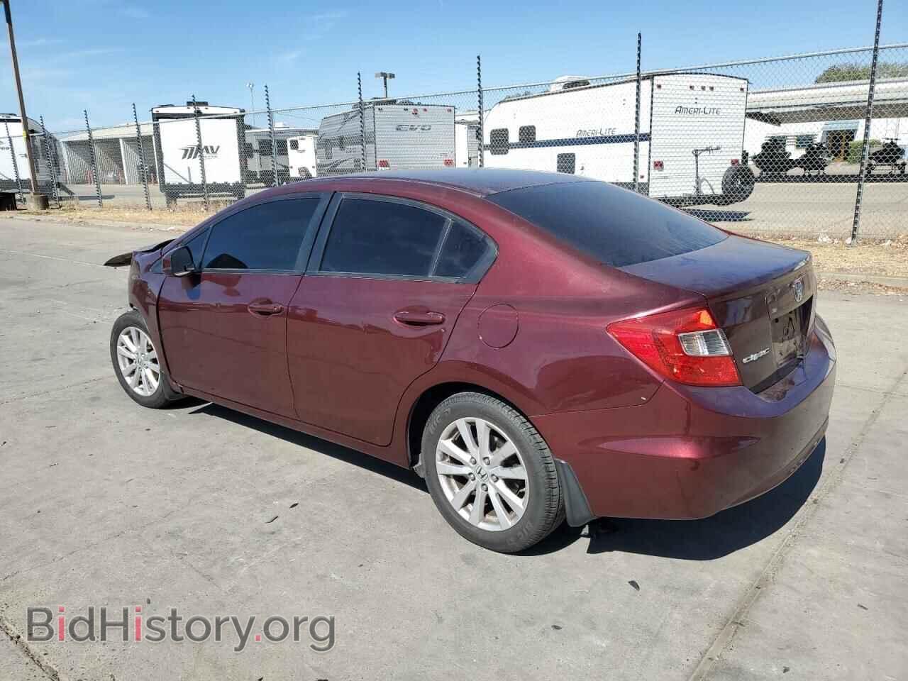 2012 HONDA CIVIC - VIN: 19XFB2F86CE043136 - Фото 2