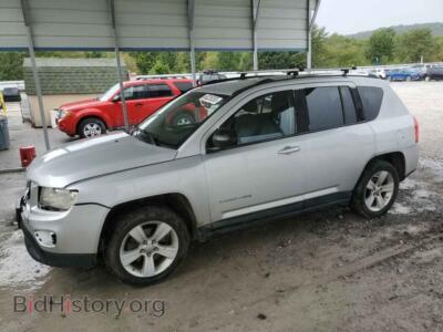 2011 Jeep COMPASS Compass SP, silver — VIN 1J4NF1FB2BD229255, Copart