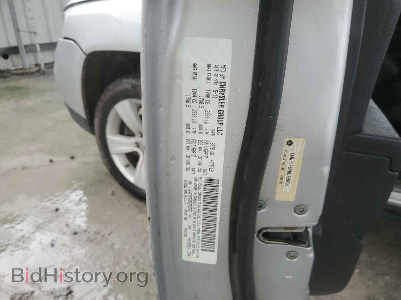 2011 JEEP COMPASS - VIN: 1J4NF1FB2BD229255 - Фото 13