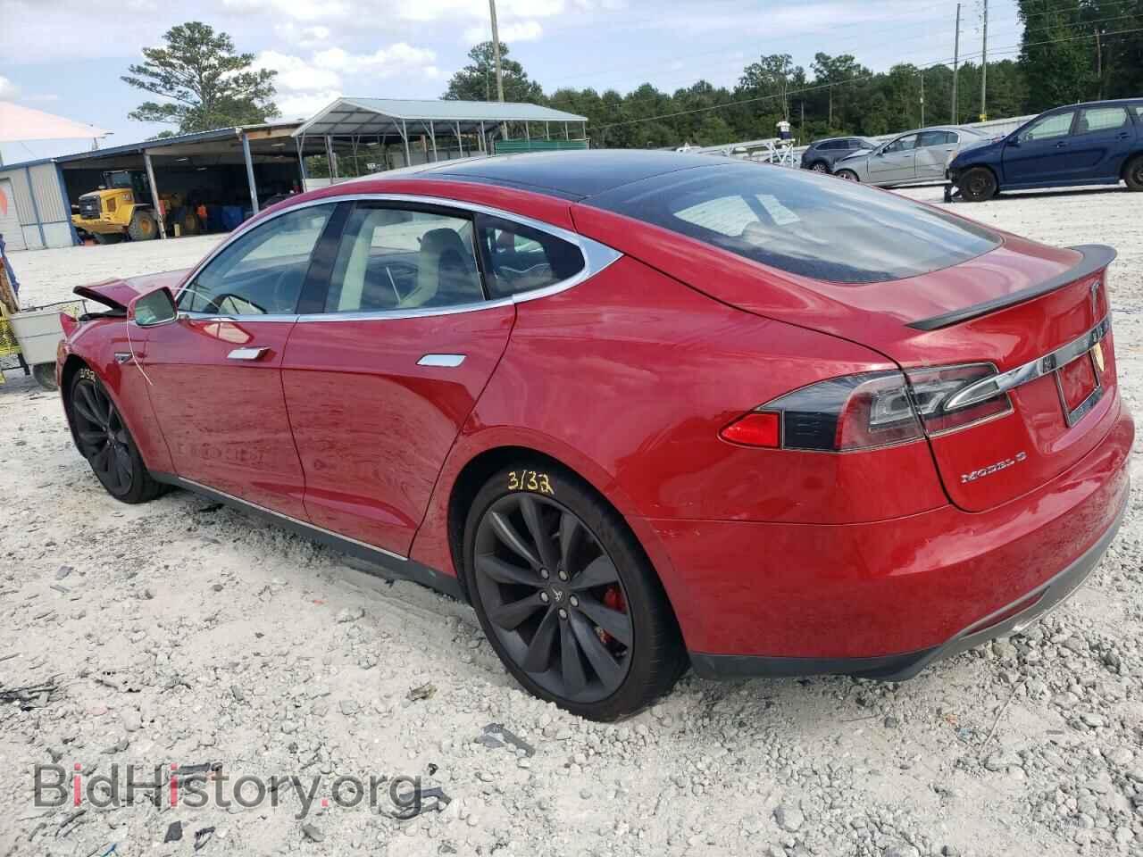 2014 TESLA MODEL S - VIN: 5YJSA1H15EFP38491 - Фото 2
