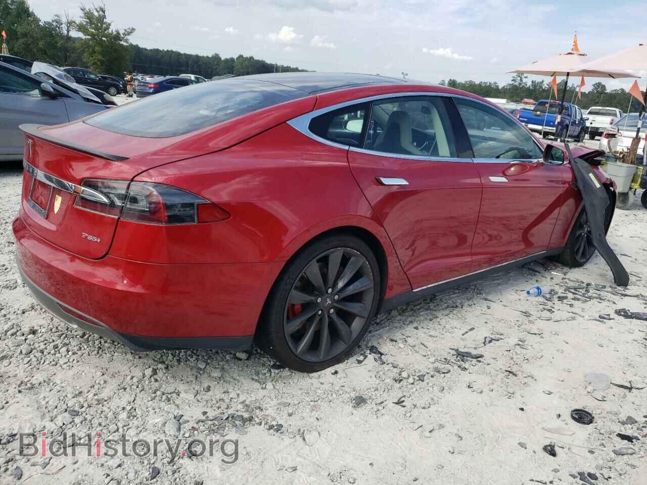 2014 TESLA MODEL S - VIN: 5YJSA1H15EFP38491 - Фото 3