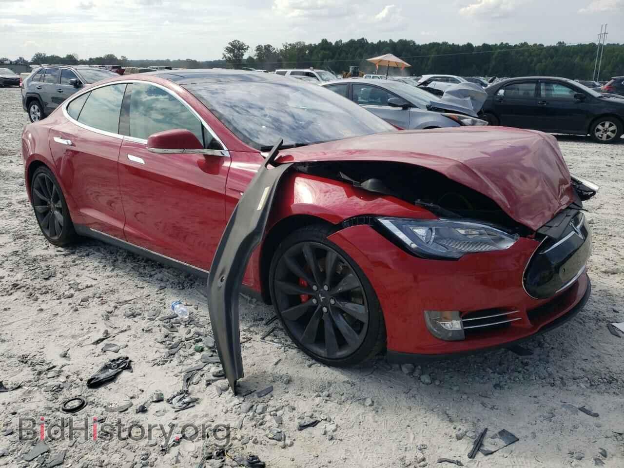 2014 TESLA MODEL S - VIN: 5YJSA1H15EFP38491 - Фото 4