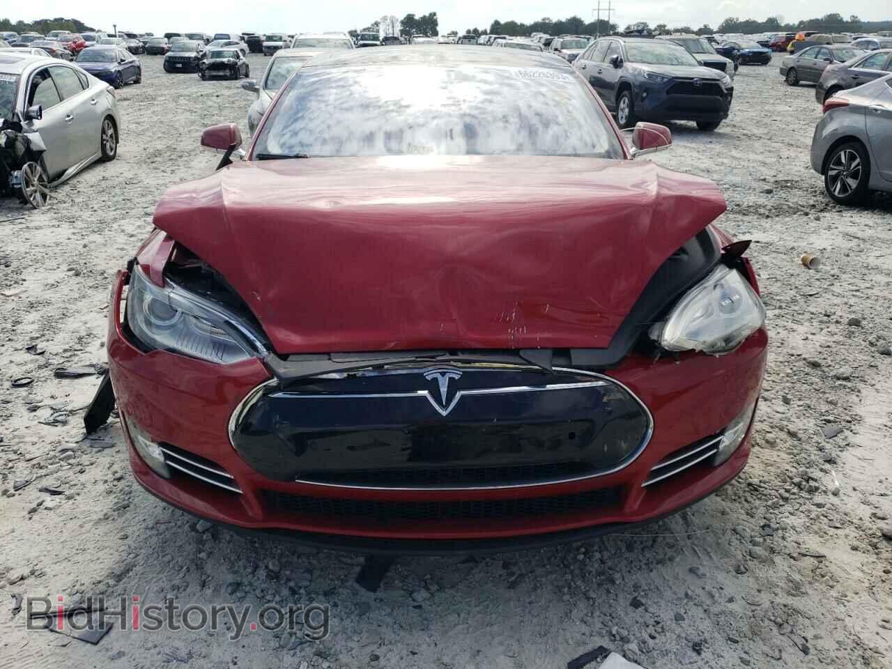 2014 TESLA MODEL S - VIN: 5YJSA1H15EFP38491 - Фото 5