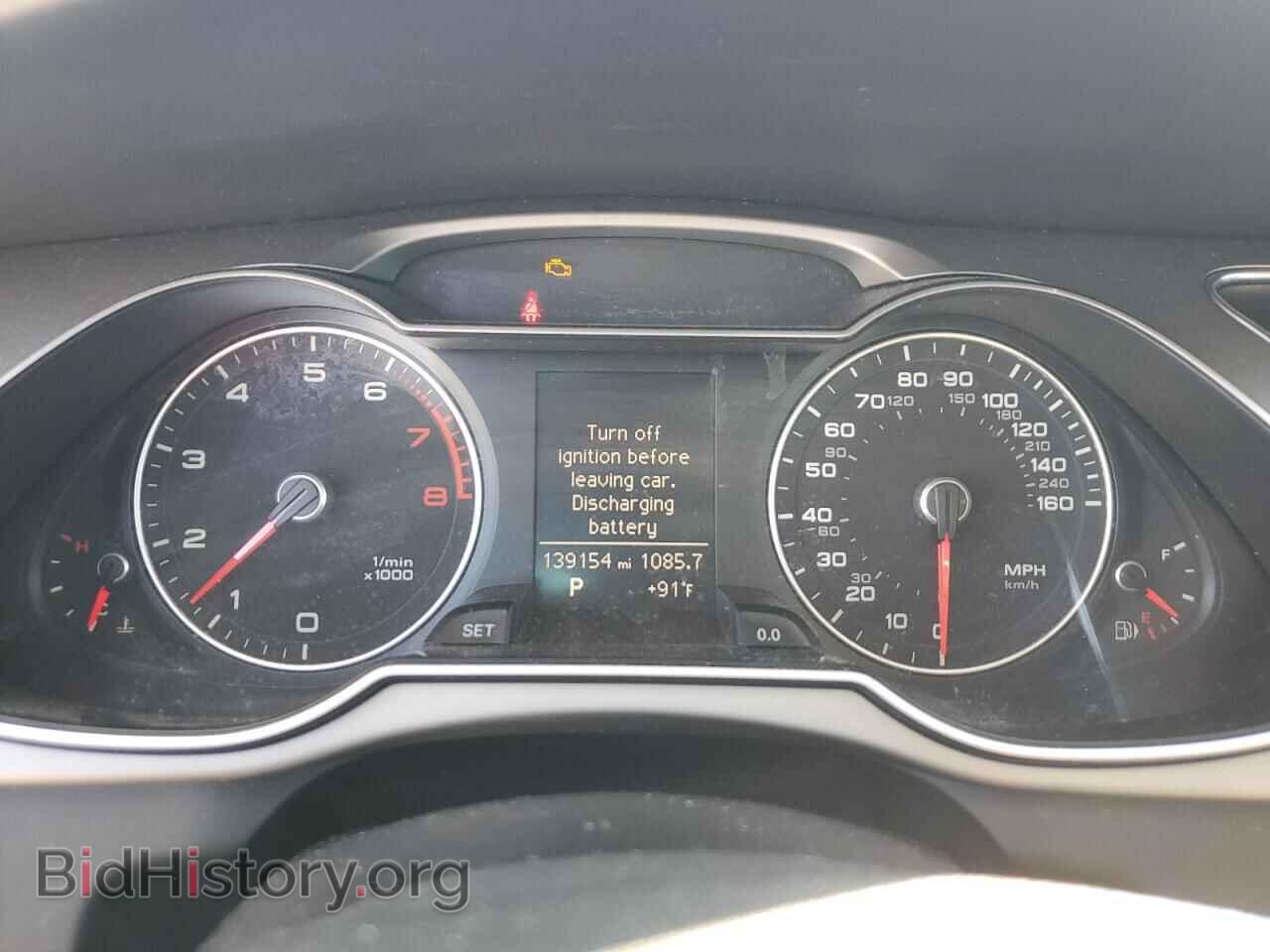 2013 AUDI A4 - VIN: WAUAFAFL5DA150533 - Фото 9