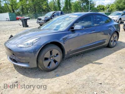 2022 Tesla MODEL 3, gray — VIN 5YJ3E1EA8NF314168, Copart