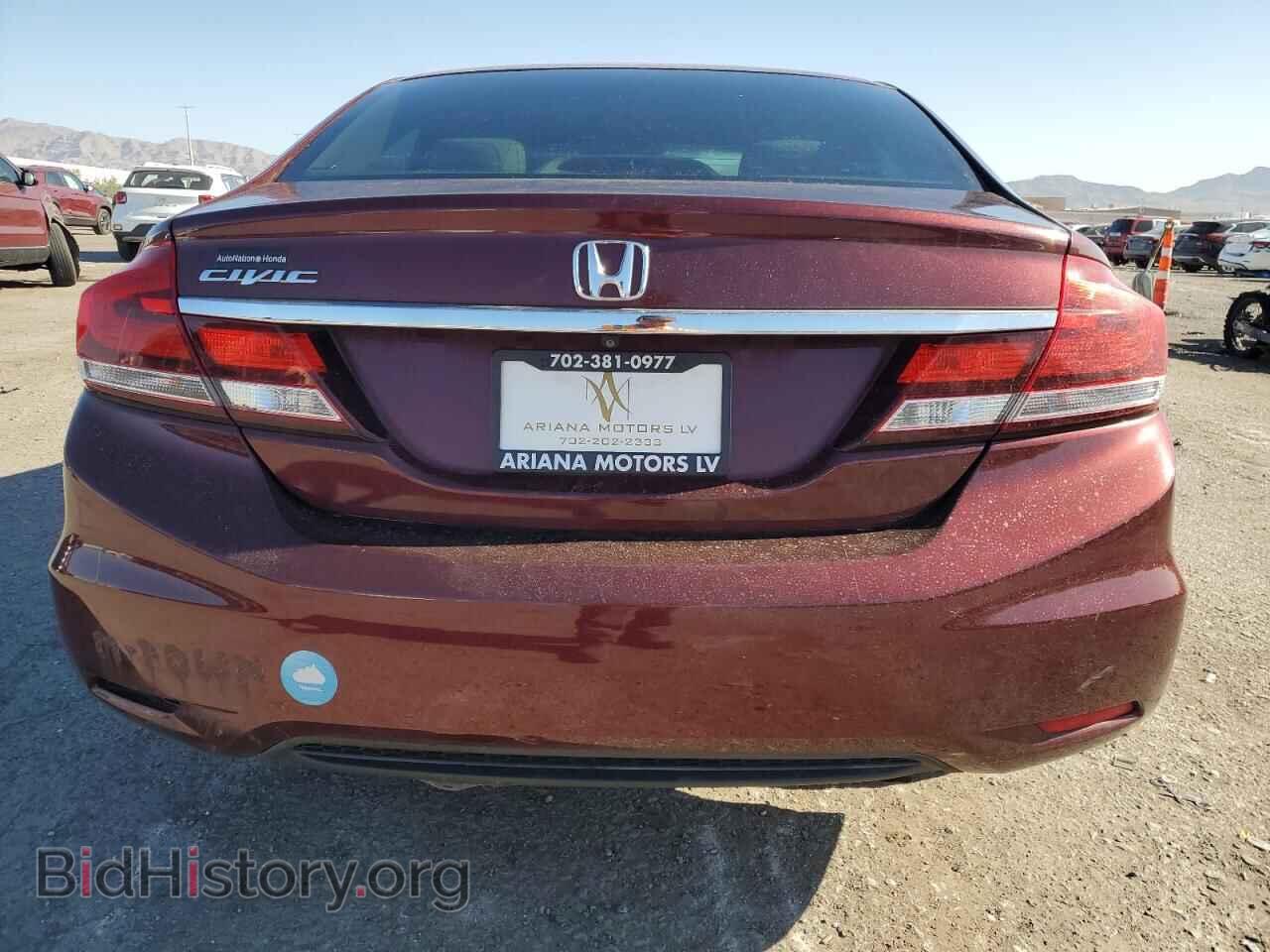 2013 HONDA CIVIC - VIN: 19XFB2F87DE024192 - Фото 6
