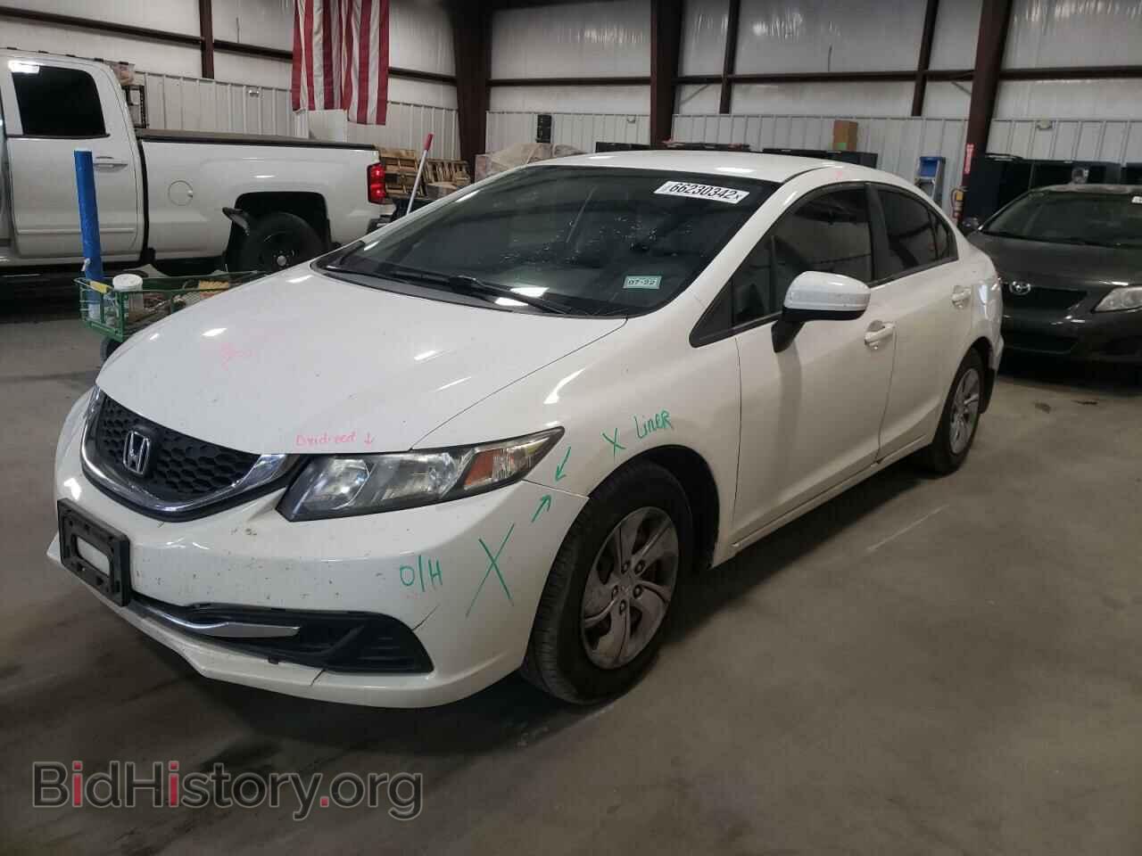2015 HONDA CIVIC - VIN: 19XFB2F56FE221430 - Фото 2
