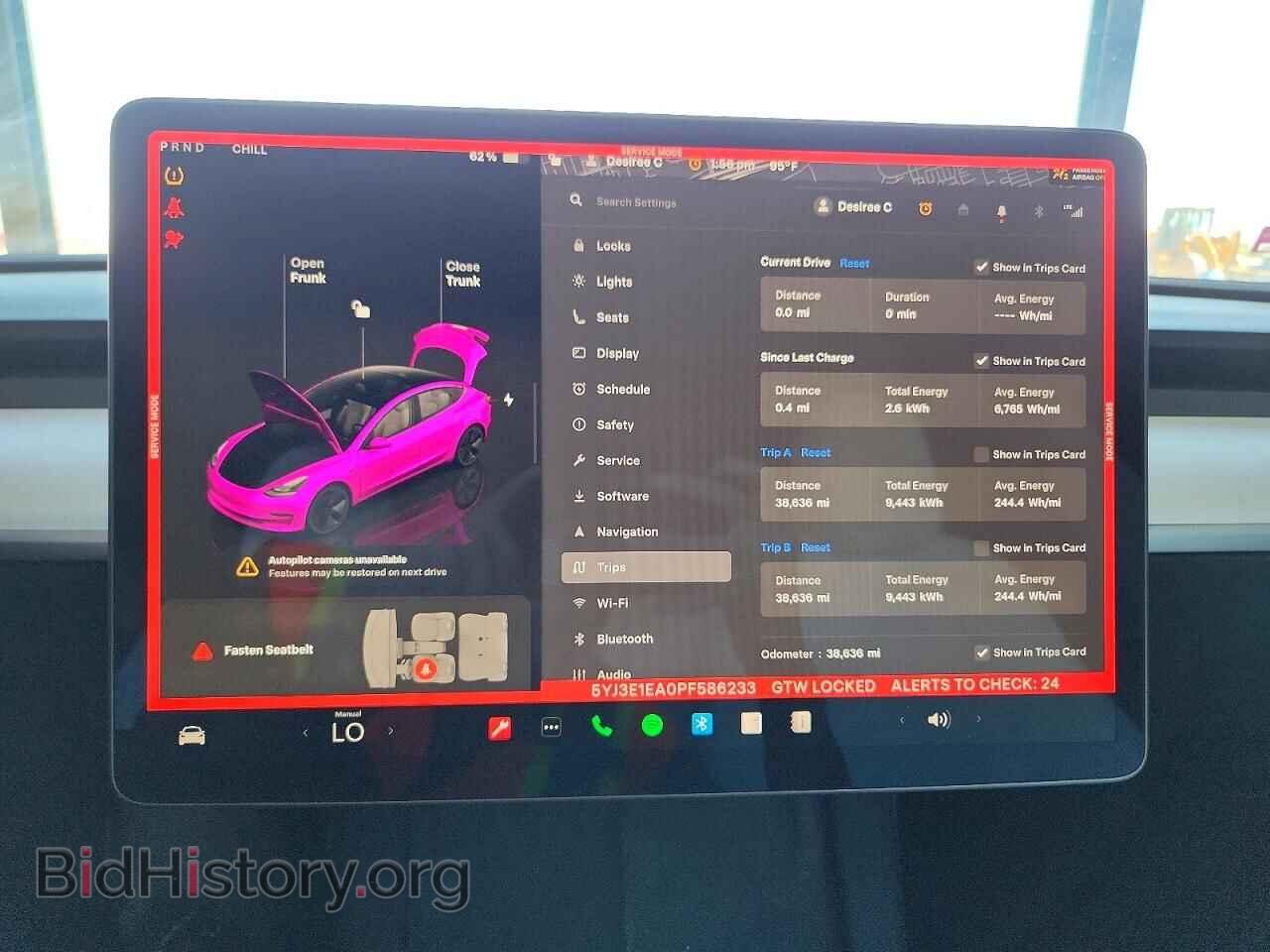2023 TESLA MODEL 3 - VIN: 5YJ3E1EA0PF586233 - Photo 9