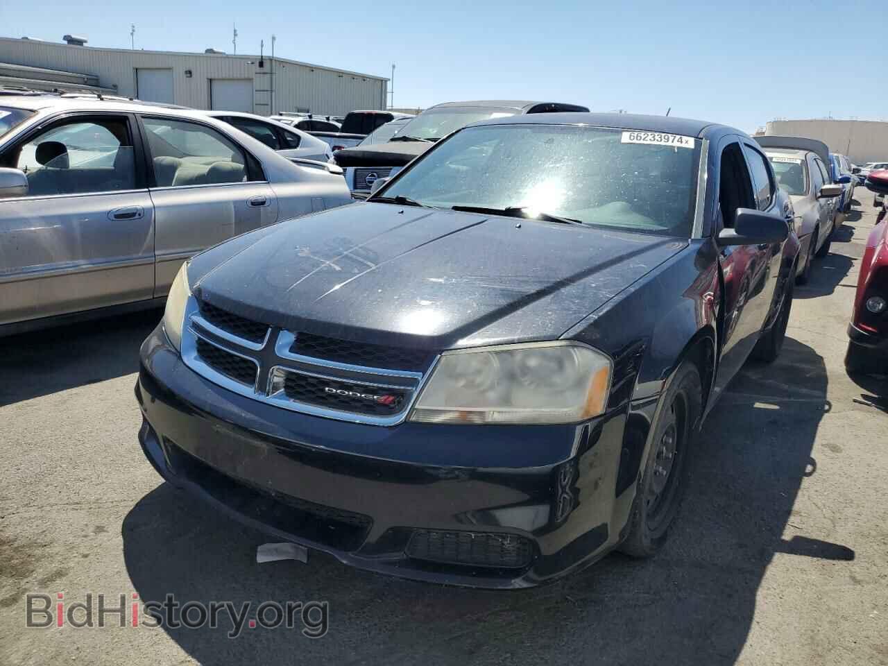 Photo 1C3CDZAB2CN259574 - DODGE AVENGER 2012
