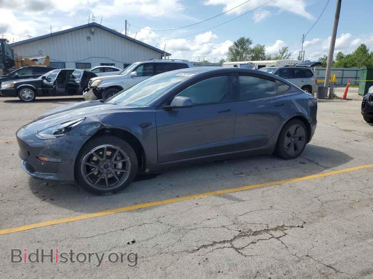 Photo 5YJ3E1EBXNF335483 - TESLA MODEL 3 2022