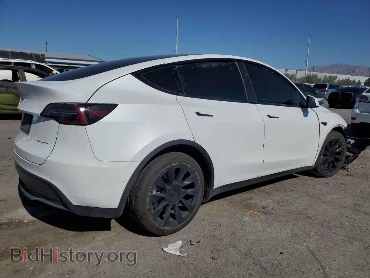 2022 TESLA MODEL Y - VIN: 7SAYGAEE5NF314148 - Фото 3