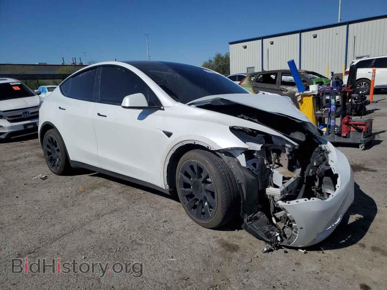 2022 TESLA MODEL Y - VIN: 7SAYGAEE5NF314148 - Фото 4