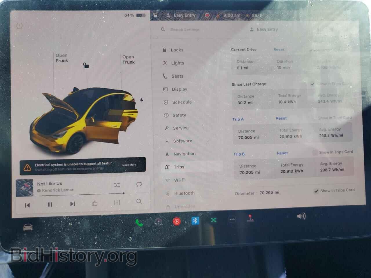 2022 TESLA MODEL Y - VIN: 7SAYGAEE5NF314148 - Фото 9