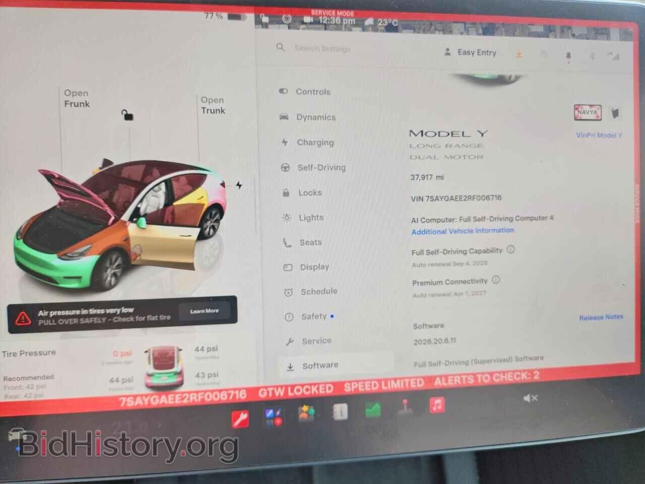 2024 TESLA MODEL Y - VIN: 7SAYGAEE2RF006716 - Photo 9
