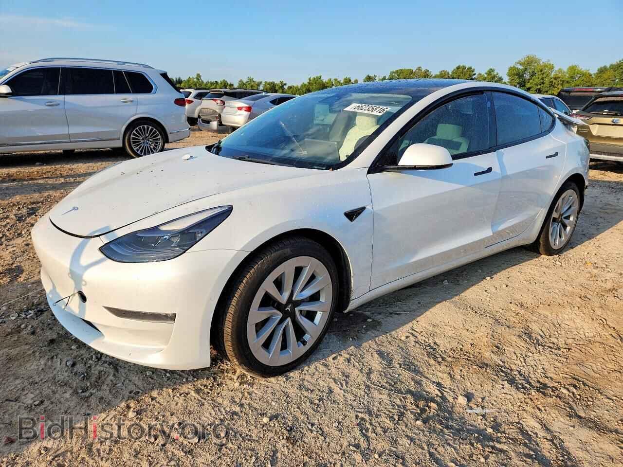 Фотография 5YJ3E1EBXMF903505 - TESLA MODEL 3 2021
