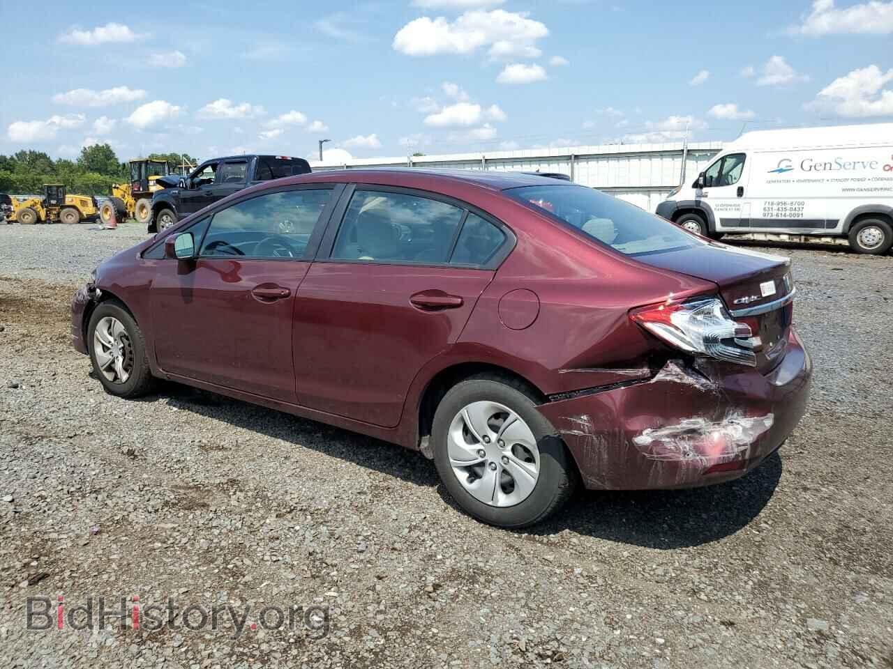 2014 HONDA CIVIC - VIN: 19XFB2F54EE200767 - Фото 2