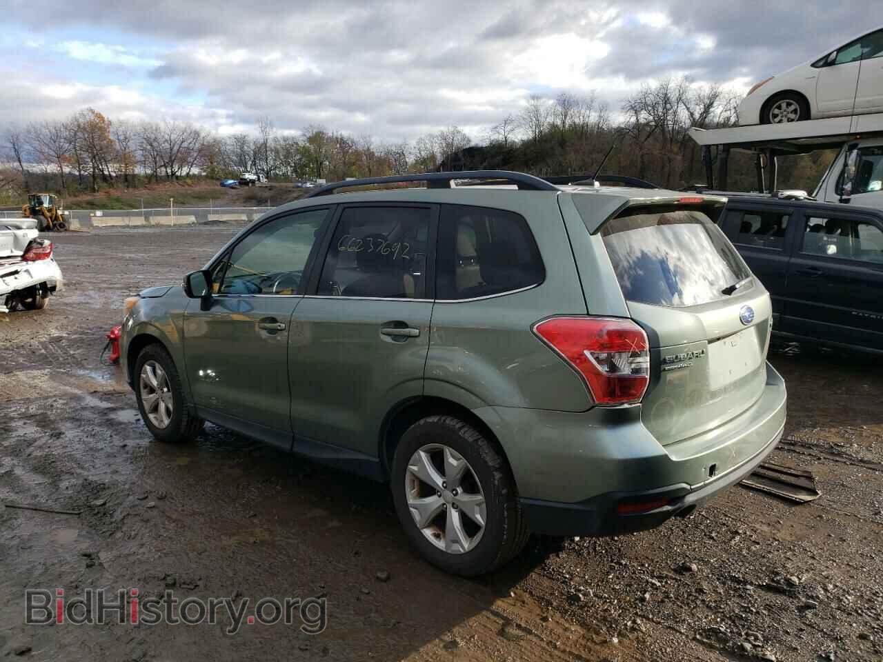 2014 SUBARU FORESTER - VIN: JF2SJAPC1EH474335 - Фото 2