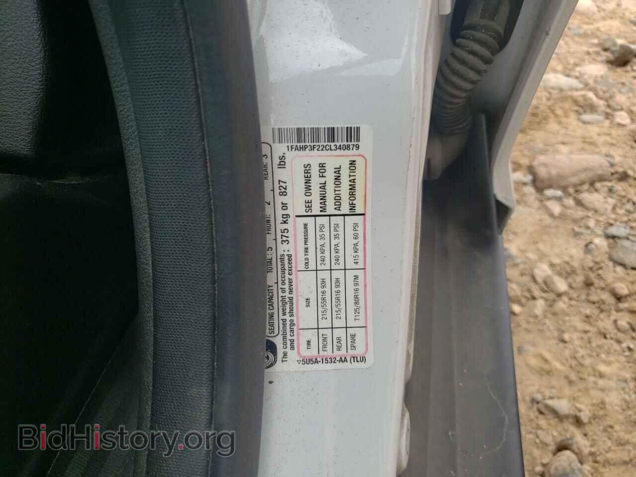 2012 FORD FOCUS - VIN: 1FAHP3F22CL340879 - Photo 10