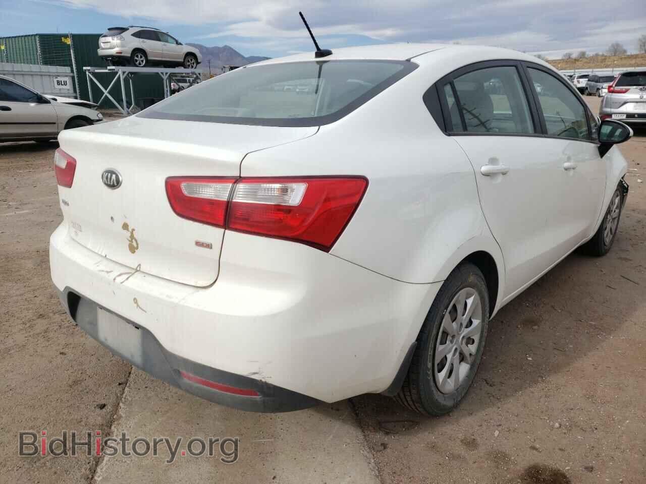 2013 KIA RIO - VIN: KNADM4A33D6308897 - Фото 4