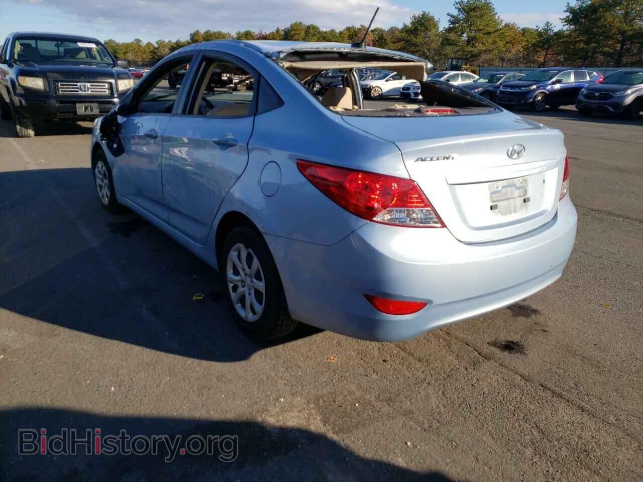 2013 HYUNDAI ACCENT - VIN: KMHCT4AE9DU514770 - Фото 3