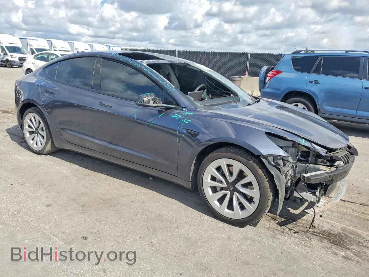 2022 TESLA MODEL 3 - VIN: 5YJ3E1EA2NF336828 - Photo 4