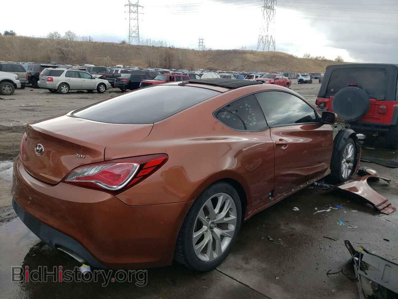 2013 HYUNDAI GENESIS - VIN: KMHHT6KD3DU092440 - Фото 4