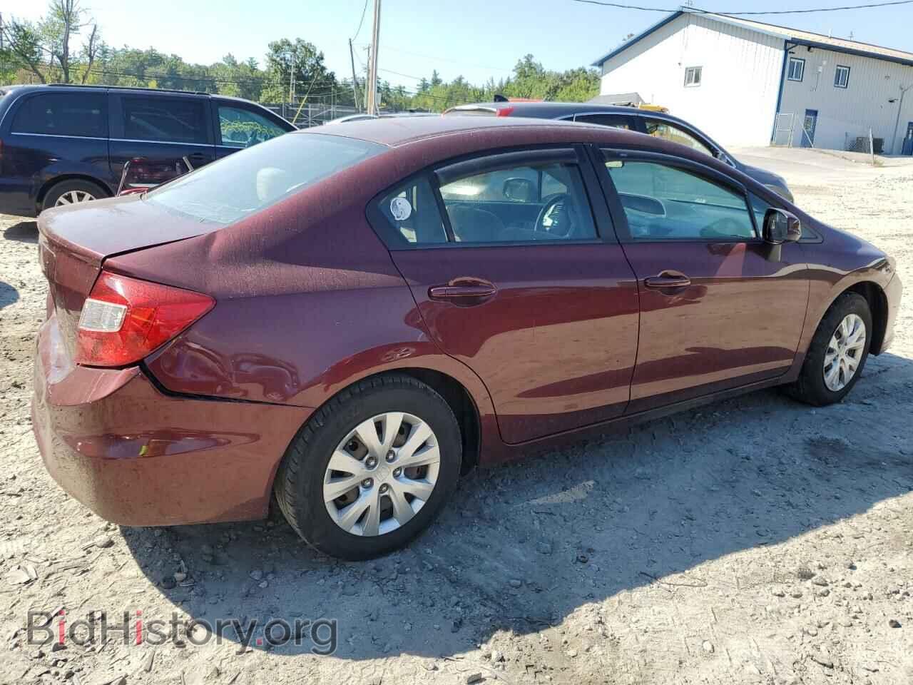 2012 HONDA CIVIC - VIN: 2HGFB2E52CH533702 - Фото 3