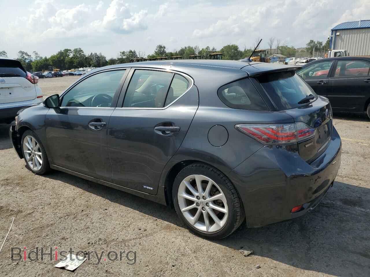 2011 LEXUS CT 200 - VIN: JTHKD5BH0B2005587 - Фото 2