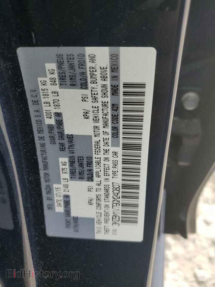 2016 MAZDA 3 - VIN: 3MZBM1V79GM240807 - Фото 12
