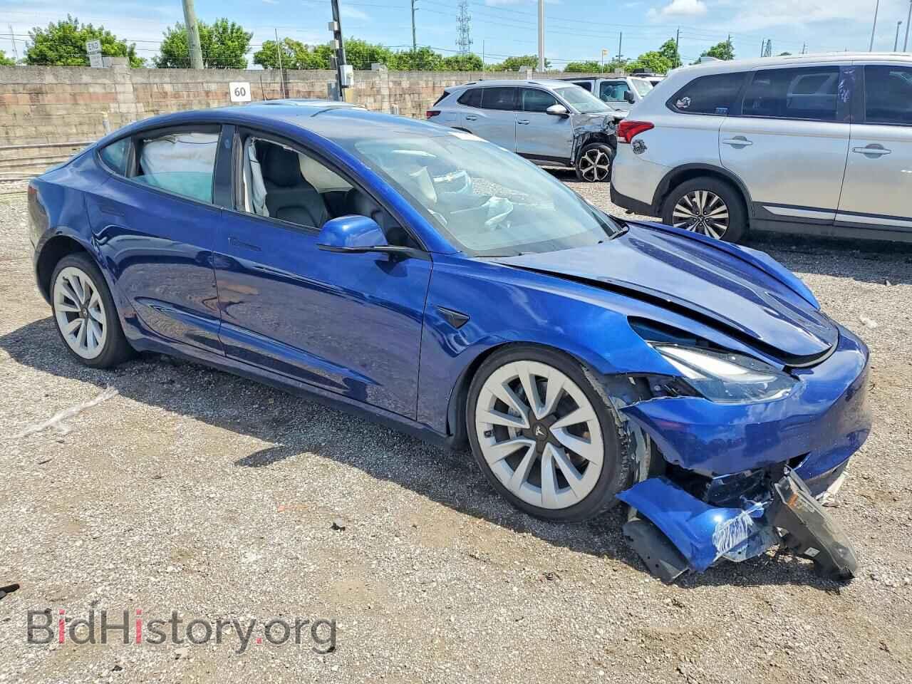 2022 TESLA MODEL 3 - VIN: 5YJ3E1EA2NF372292 - Фото 4
