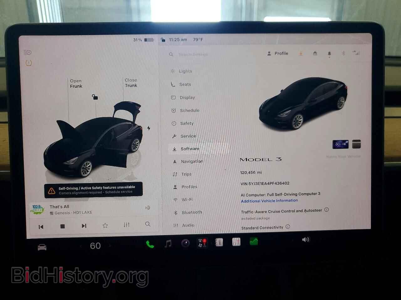 2023 TESLA MODEL 3 - VIN: 5YJ3E1EA4PF436402 - Фото 9