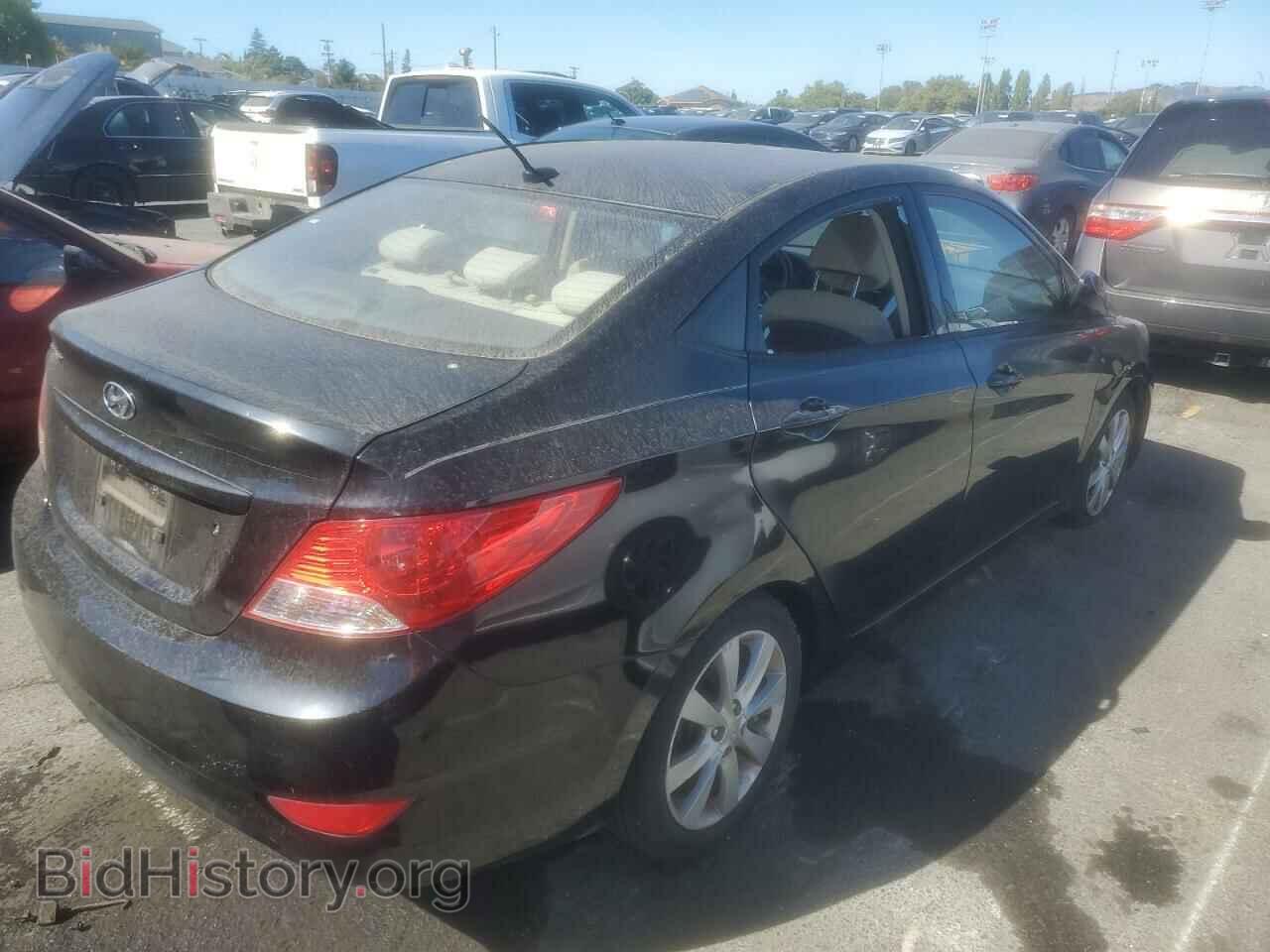 2013 HYUNDAI ACCENT - VIN: KMHCU4AE6DU372830 - Фото 3