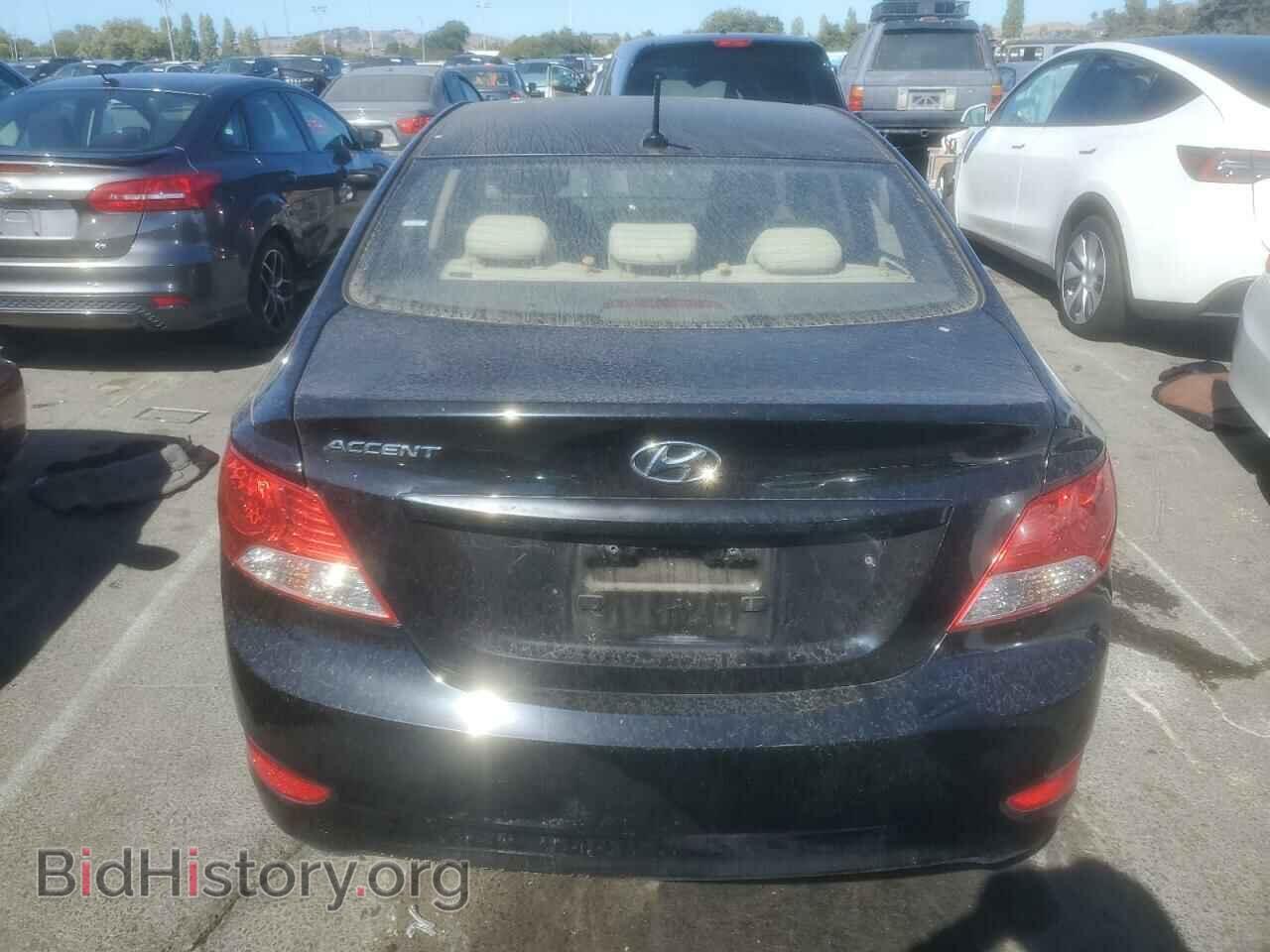 2013 HYUNDAI ACCENT - VIN: KMHCU4AE6DU372830 - Фото 6