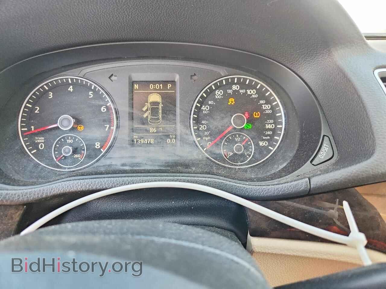 2014 VOLKSWAGEN PASSAT - VIN: 1VWCS7A37EC012660 - Фото 9