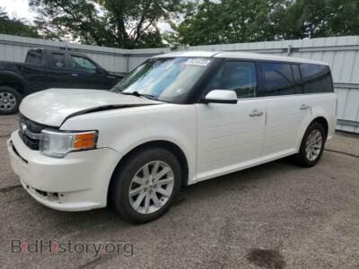 2011 Ford FLEX Flex SEL, white — VIN 2FMGK5CC6BBD34171, Copart