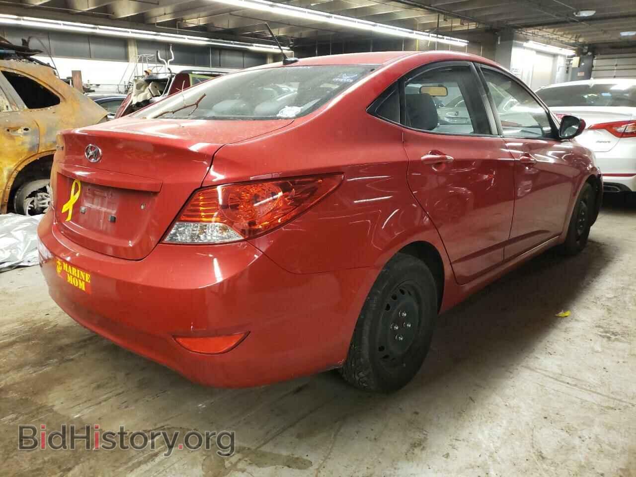 2013 HYUNDAI ACCENT - VIN: KMHCT4AE7DU442015 - Фото 4