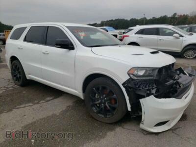 2019 Dodge DURANGO Durango GT, белый — VIN 1C4RDHDG2KC717552, Copart