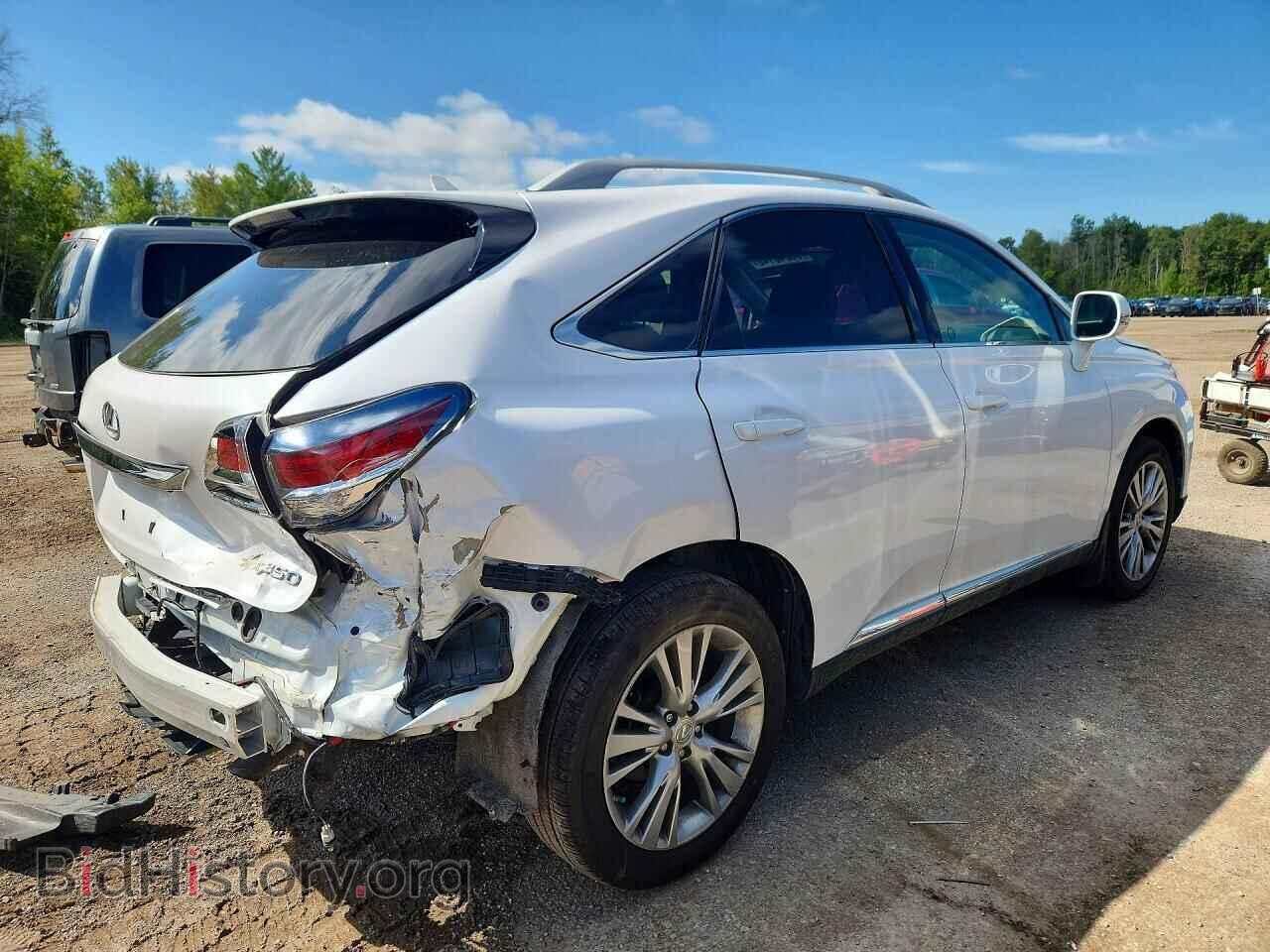 2013 LEXUS RX350 - VIN: 2T2BK1BA1DC196388 - Фото 3
