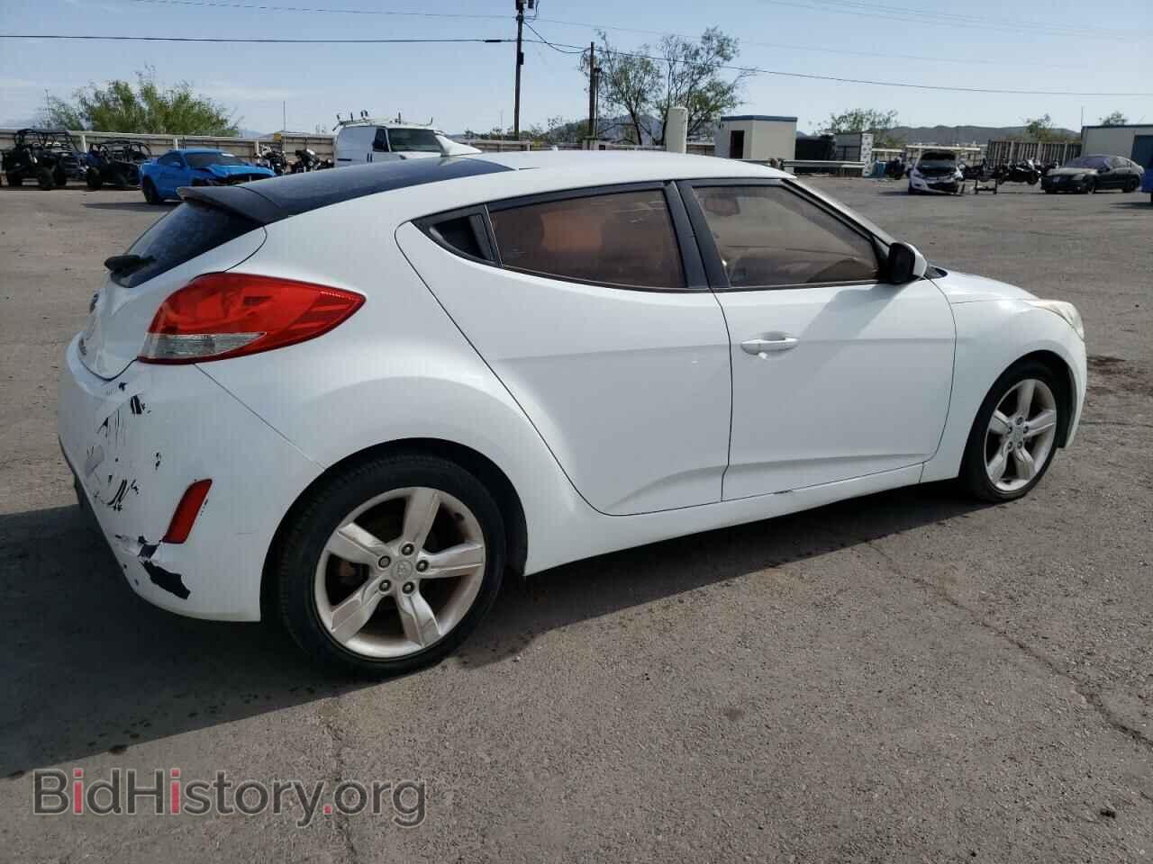 2013 HYUNDAI VELOSTER - VIN: KMHTC6AD1DU127780 - Фото 3