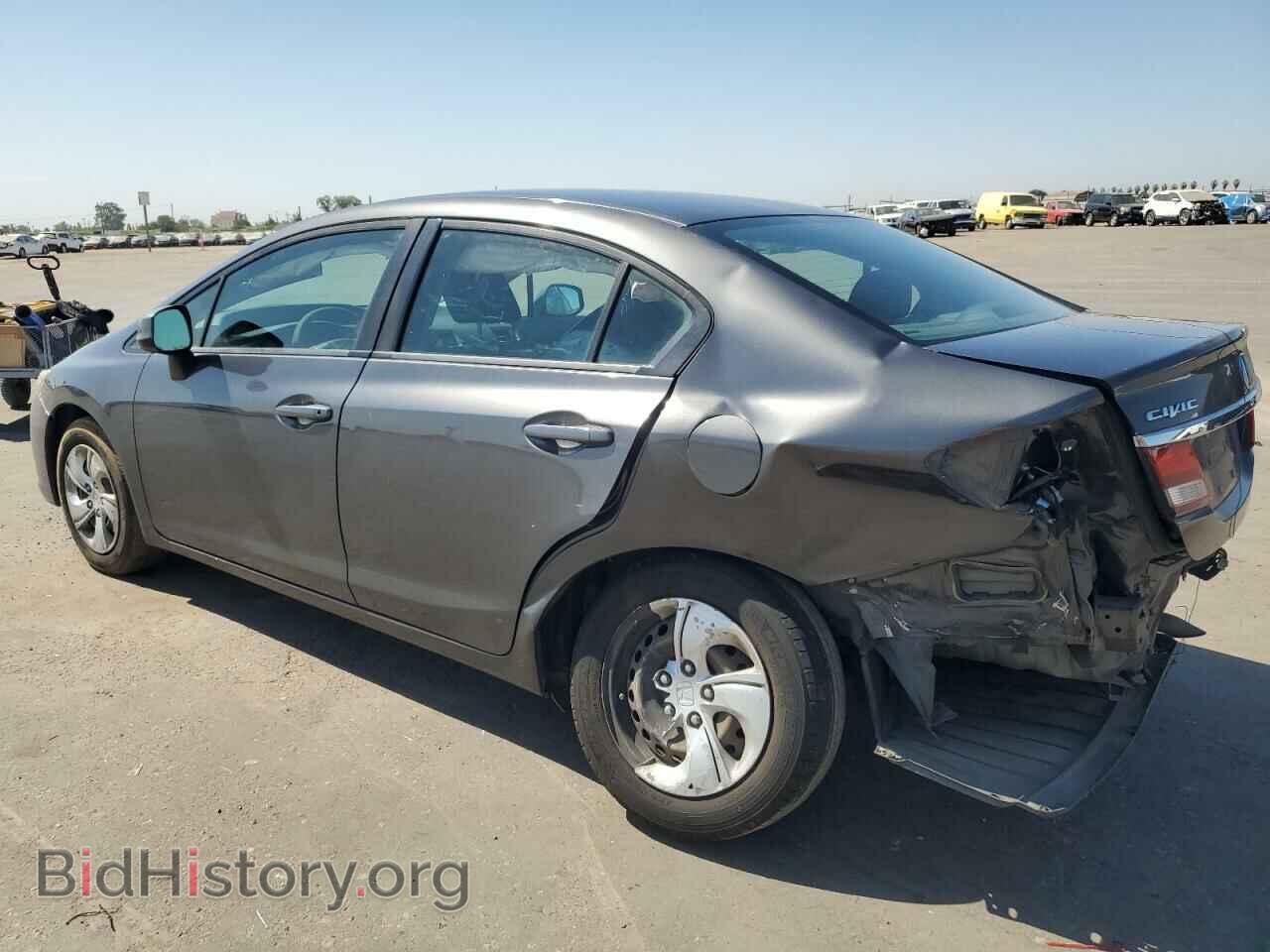 2013 HONDA CIVIC - VIN: 2HGFB2F52DH567834 - Фото 2