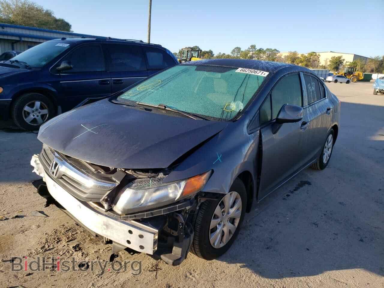 2012 HONDA CIVIC - VIN: 19XFB2F5XCE017578 - Фото 2