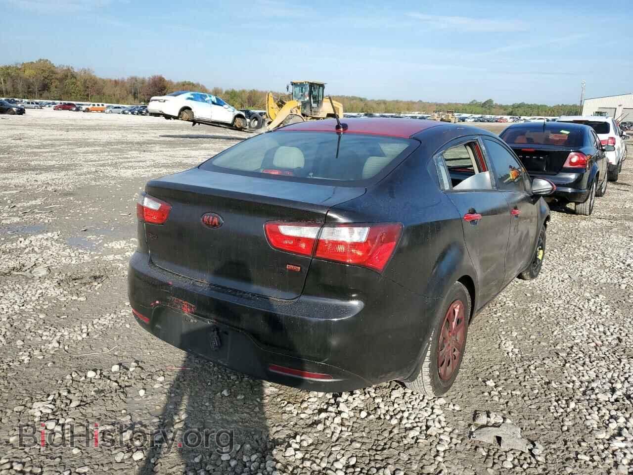2015 KIA RIO - VIN: KNADM4A36F6437011 - Фото 4