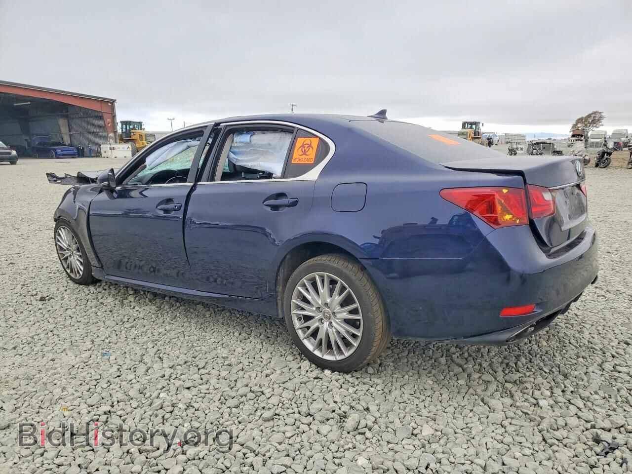 2013 LEXUS GS350 - VIN: JTHCE1BL9D5000498 - Фото 2
