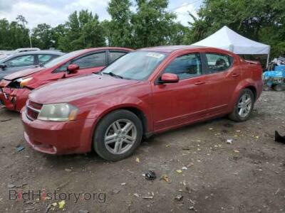 2010 Dodge AVENGER Avenger R/, red — VIN 1B3CC5FB4AN146174, Copart