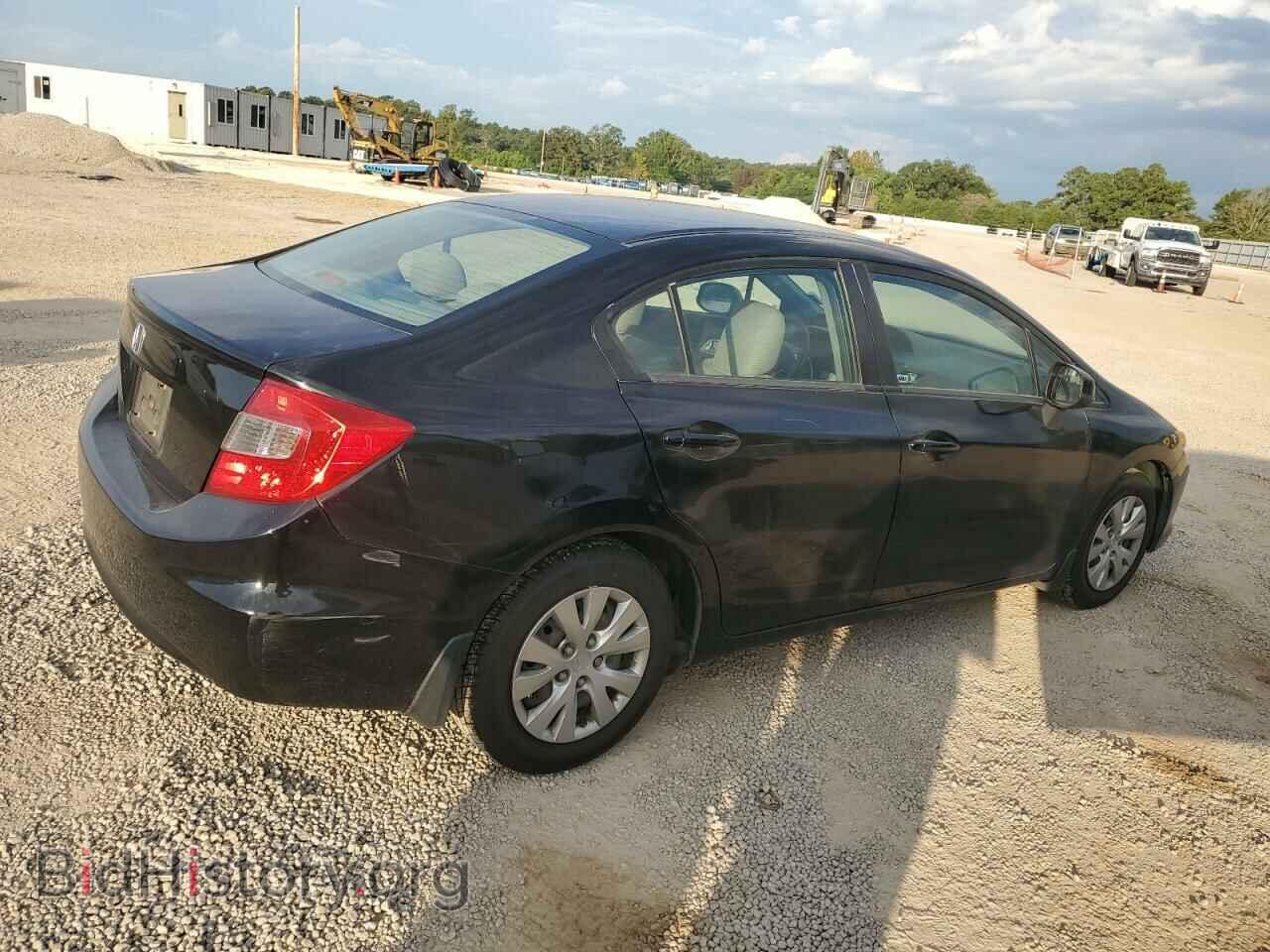 2012 HONDA CIVIC - VIN: 19XFB2F51CE366922 - Фото 3