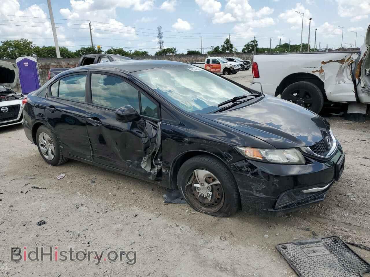 2013 HONDA CIVIC - VIN: 19XFB2F50DE294080 - Фото 4
