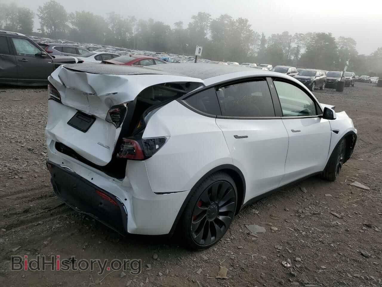 2022 TESLA MODEL Y - VIN: 7SAYGDEF6NF568848 - Фото 3