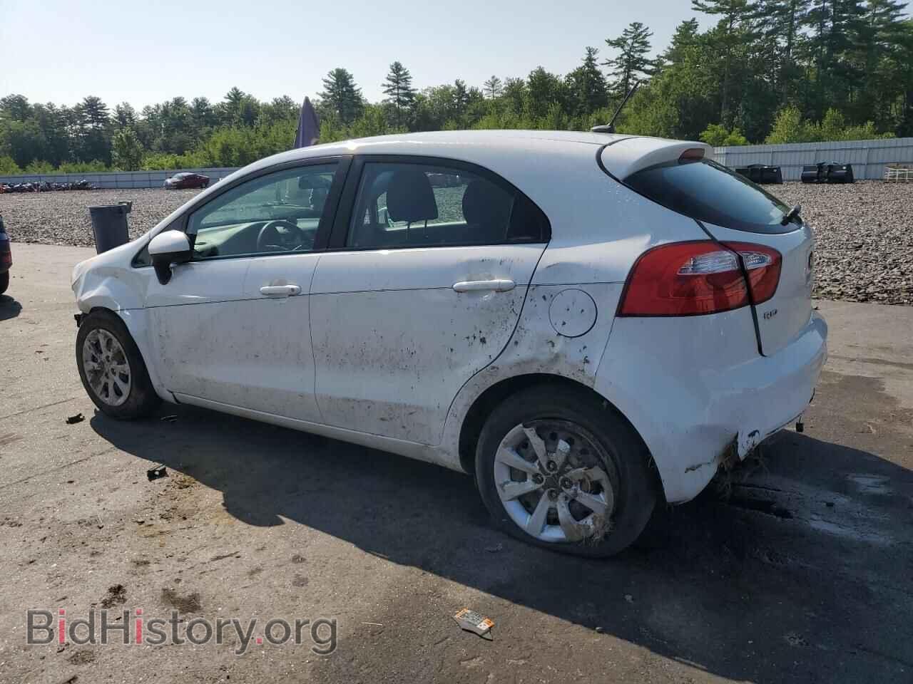 2014 KIA RIO - VIN: KNADM5A32E6401207 - Фото 2